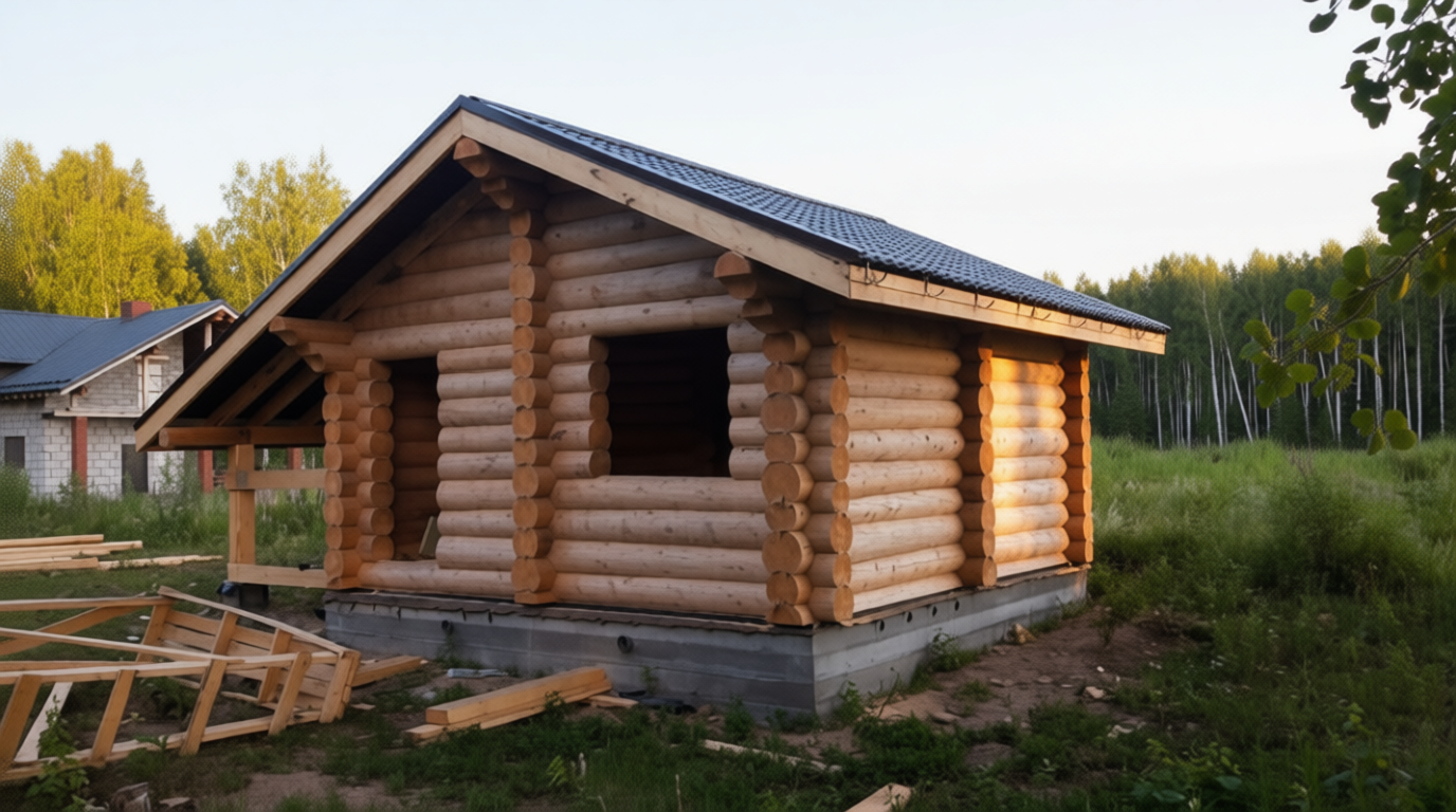 Топ-5 ошибок при строительстве бани